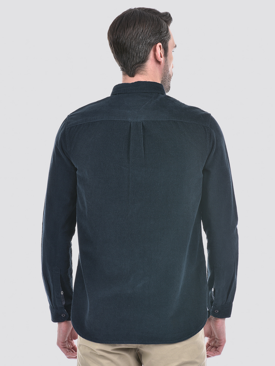 Numero Uno Men Solid Dark Blue Shirt